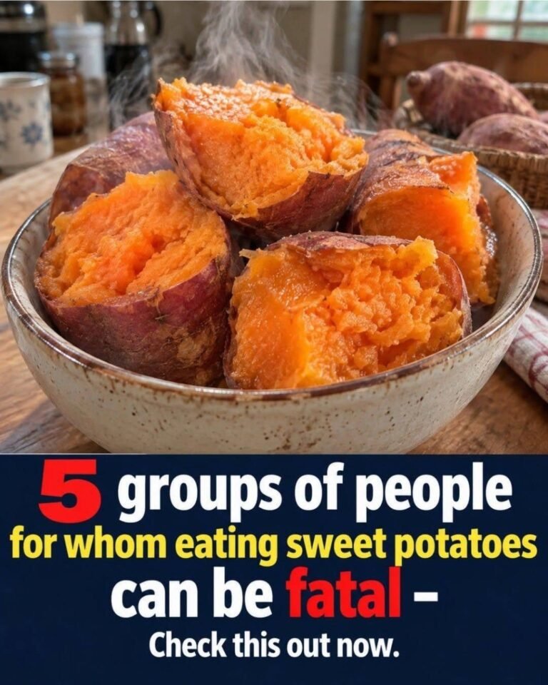 Sweet Potatoes: 5 Groups of People Who Should Be Careful