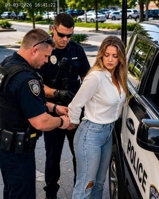 Two Traffic Officers Handcuffed a Young Woman for No Reason Then They Reached Into Her Pocket and Realized Who They Had Just Arrested
