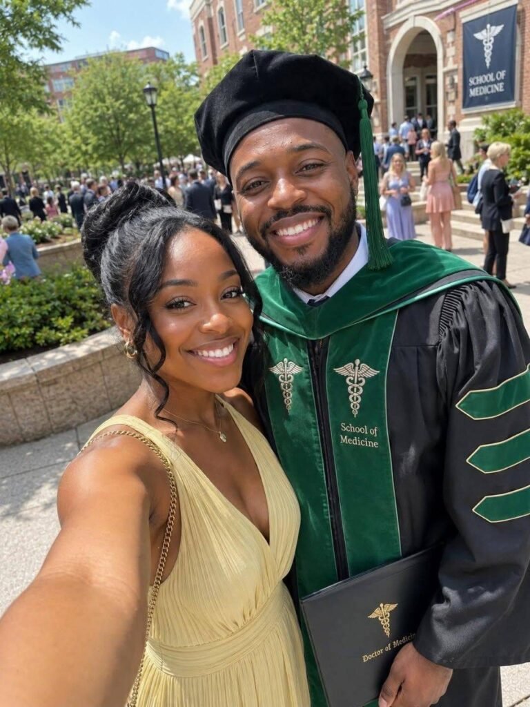 I Worked Two Jobs to Put My Husband Through Medical School—At His Graduation, He Handed Me Divorce Papers. Then Someone Whispered, “Don’t Leave Yet.”