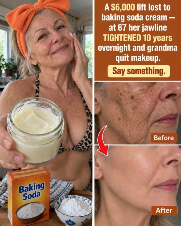 Homemade Baking Soda Face Cream for Wrinkles and Dark Spots: What You Should Know