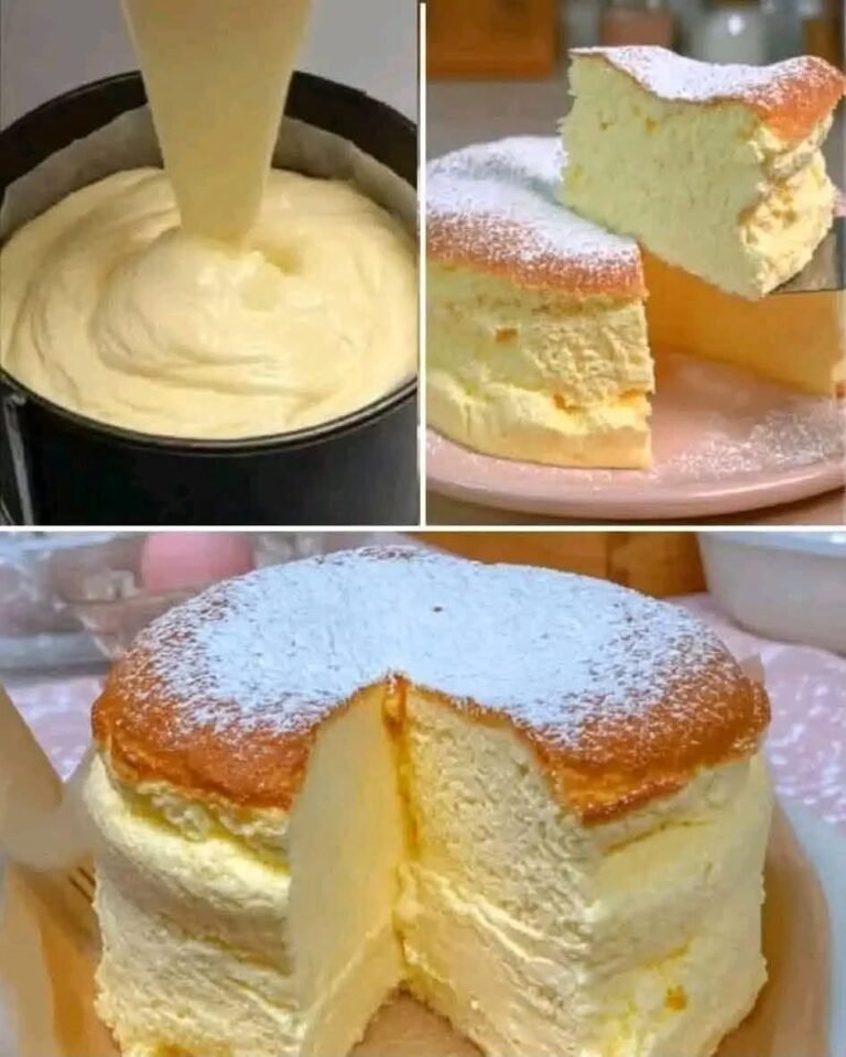 I make it twice a week: Cloud Cake Just put everything in the blender > I sent it to whoever sent it Hi