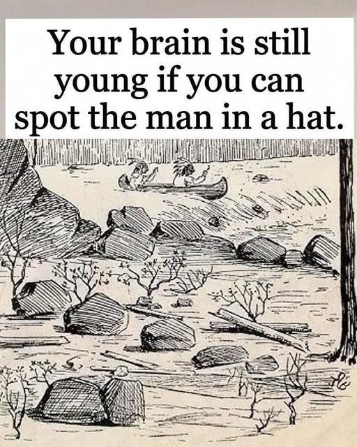 Can You Spot the Hidden Man in This Vintage Optical Illusion? ENIMA